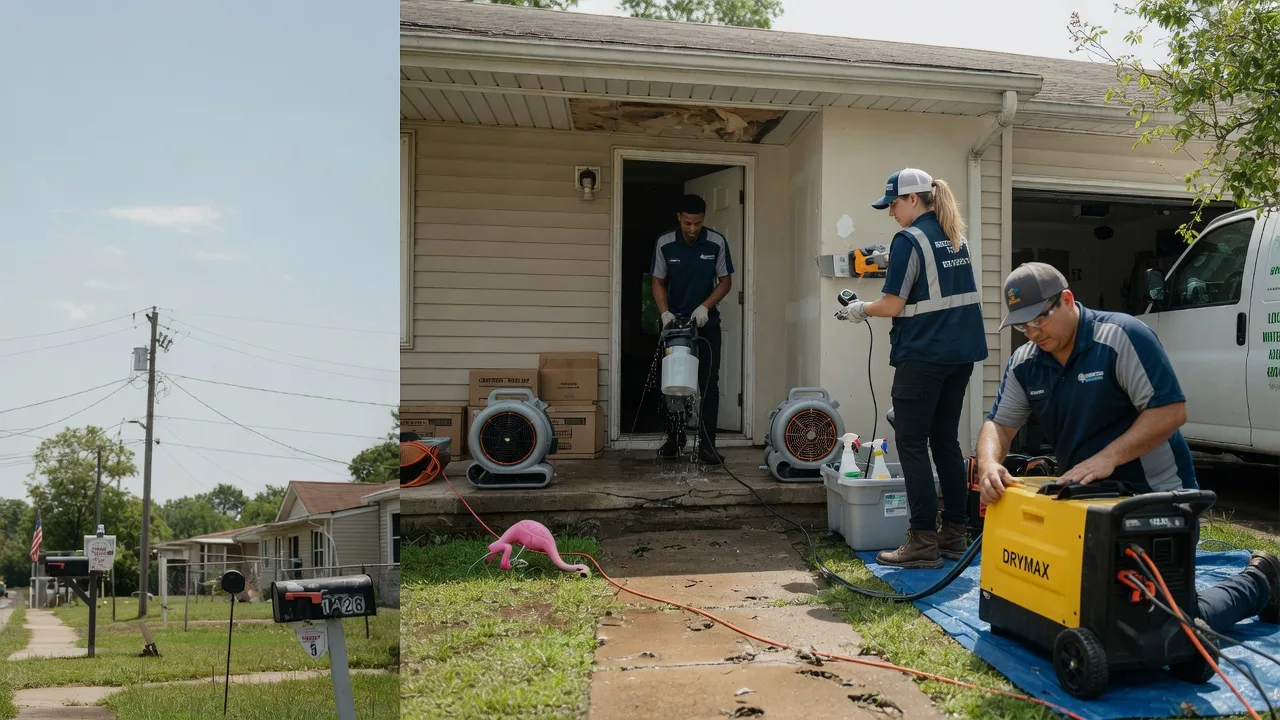 Storm Damage Water Removal in Morristown, SD near me